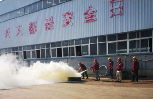 汝州市應(yīng)急管理局聯(lián)合河南煜達(dá)閥門制造有限公司開(kāi)展天然氣泄漏應(yīng)急處置演練