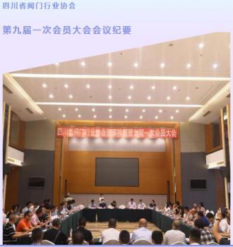 四川閥協(xié)理事?lián)Q屆暨九屆一次會(huì)員大會(huì)圓滿成功！