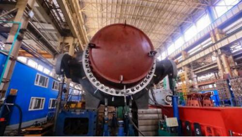 哈電電機研制周寧抽蓄機組首臺165噸“巨型球閥”通過驗收