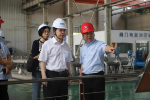 莊火林調研中核科技，練好“內功” 助力集團裝備制造業(yè)發(fā)展壯大