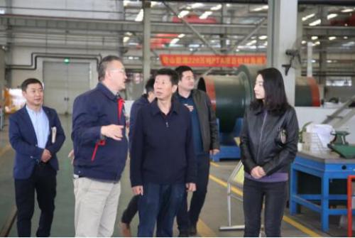 西安市“十項重點工作”第五督導(dǎo)組來西安泵閥總廠檢查指導(dǎo)工作