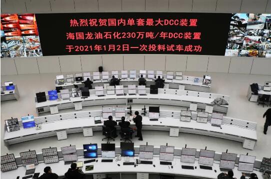 貝爾控制閥門助力國內(nèi)單套最大DCC裝置一次試車成功