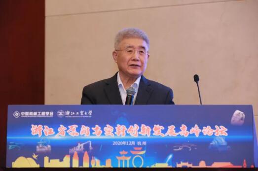 中國工程院院士、清華大學(xué)教授王玉明作大會主旨報告