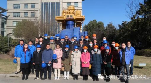 森松(江蘇)重工有限公司考察團蒞臨上海閥門廠技術(shù)交流