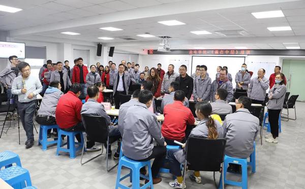 鹽電閥門舉辦“贏在中層”專題培訓(xùn)會(huì)