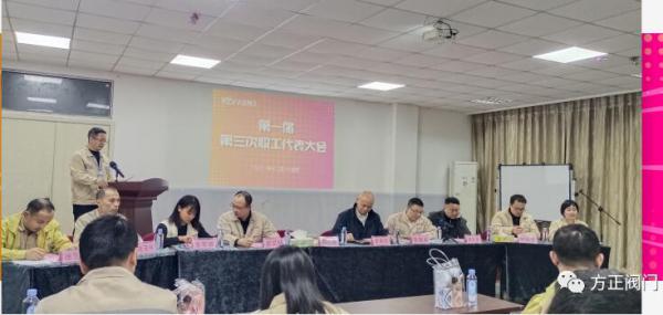 方正閥門集團(tuán)第一屆第三次職工代表大會(huì)順利召開(kāi)