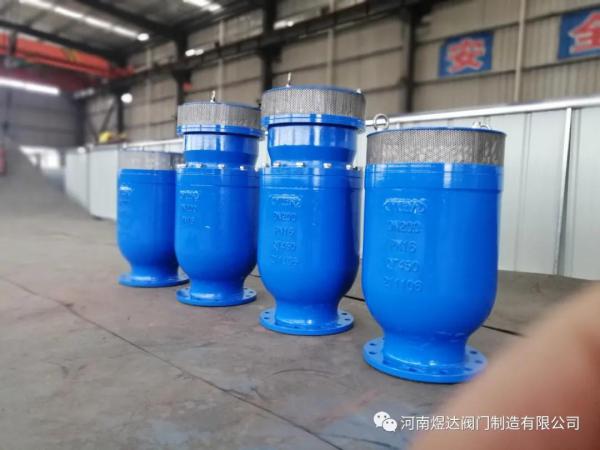 煜達(dá)閥門復(fù)合式排氣閥研發(fā)試制成功