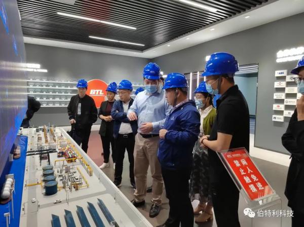 浙江省經(jīng)信廳魏振華處長(zhǎng)到伯特利閥門調(diào)研