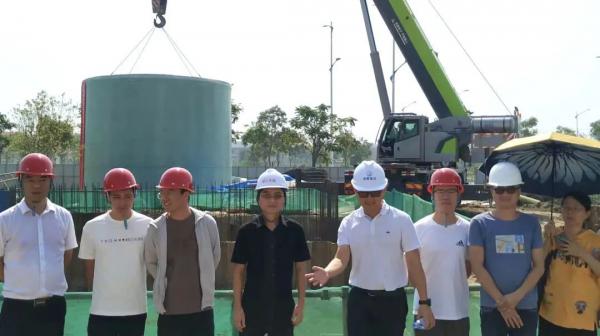 直徑6.5米！凱泉特大型智能一體化預(yù)制泵站“落戶”福建南安