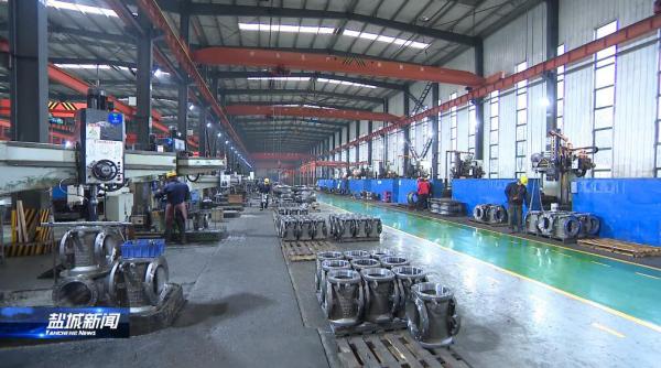 鹽電閥門已實現(xiàn)銷售收入4.9億元，其中出口創(chuàng)匯2591萬美元