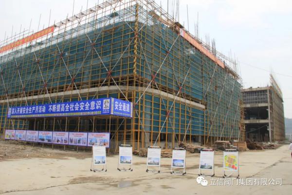 溫州副市長王振勇赴立信閥門集團馬岙工地調(diào)研智能泵閥生產(chǎn)基地項目