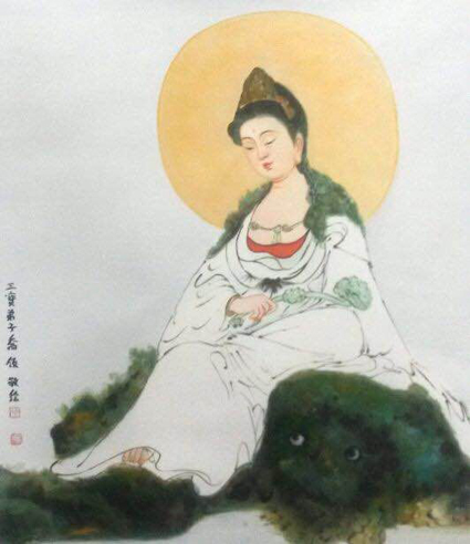 喬領(lǐng)油畫作品《弘一法師造像》捐贈儀式將在李叔同紀(jì)念館舉行