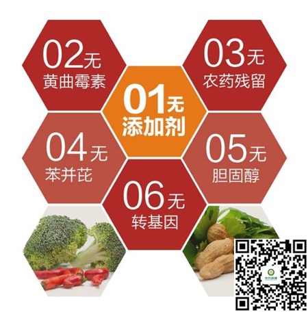 中民普健—福祉花生油，古法物理榨油